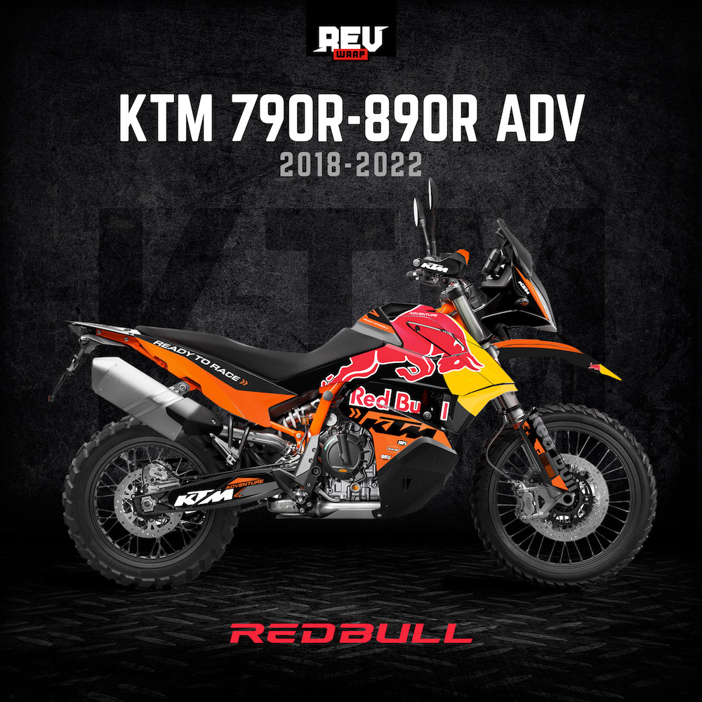 KTM 790-890 S-R ADV - REDBULL - Revwrap - Be unique with the best ...
